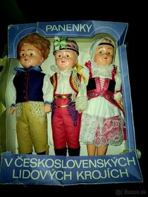 Krojovane bábiky retro - 1