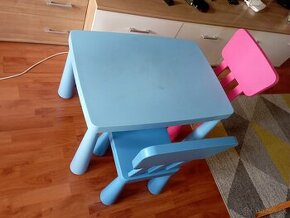 Detský stolík IKEA s 2 stoličkami