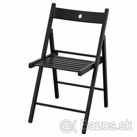 IKEA frösvi čierna stolička