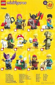 Minifigúrky Lego 25. séria