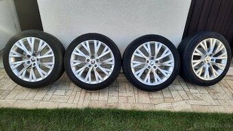 Hliníkové disky R18 Škoda Antares s letnými pneumatikami