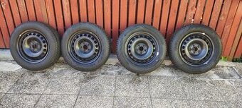 Plechové disky 5x112 R16 plus zimné pneumatiky