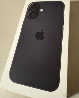 predam iPhone 16, 256GB, Black, NEROZBALENY