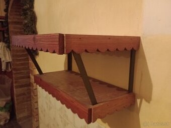 Polička 53 x 34 výška 20 cm
