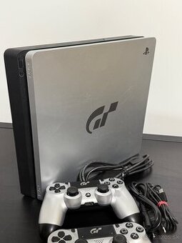 Playstation 4 Slim 1000Gb + Gran turismo edicia + 2 ovladace