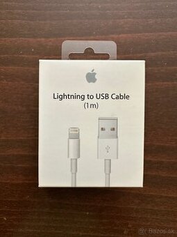 Predám originál nabíjací kábel Lightning to USB cable 1m