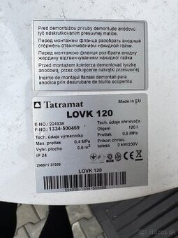 Bojler Tatramat LOVK 120 l