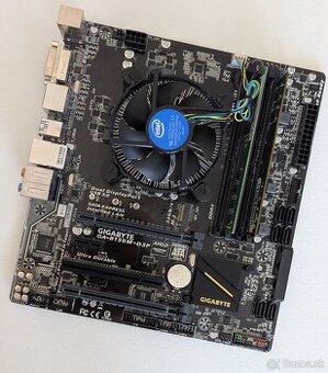 Gigabyte GA-B150M-D3P + i5-6400 + 8GB/16GB DDR4