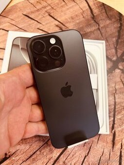 iPhone 16 pro 256 black nepoužitý folia záruka