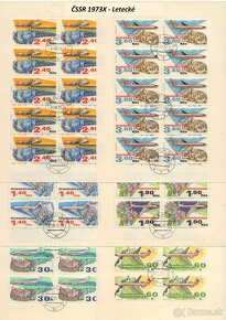 Poštové známky, filatelia: ČSSR, desaťbloky PRO