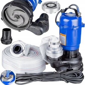 kalove cerpadlo 3950w s nožom hadice