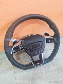 AUDI VOLANT - SPORTOVY S LOGOM S + AIRBAG + PADLA