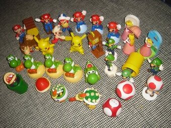 Predam zbierku Super Mario Bros McDonalds hraciek