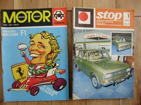 Predám, motoristické časopisy, prílohy a prospekty.