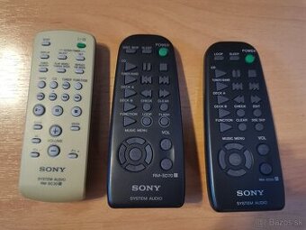DIAĽKOVÉ OVLÁDAČE SONY RM-SD50/RM-SD70/RM-SC30