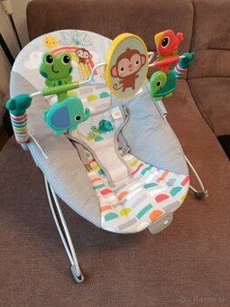 Vibračné hojdacie kresielko