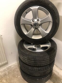 Predám letné Pneu s elektronmi 205/55/16