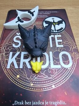 Fourth Wing (Štvrté krídlo) dekorácia knižnice