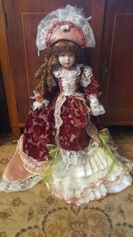 Veĺká porcelánová bábika 50eur
