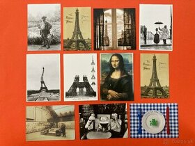 Pohľadnice s Paríža - 11 ks