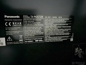 TV Panasonic TX P42GT20E