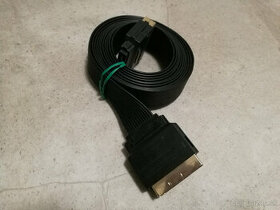 SCART kabel 3m plochý