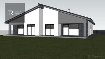 MOŽNOSŤ VIDIEŤ - Novostavba 4-izbového RD obec Červeník, ok