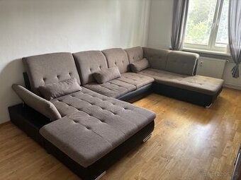 Roztahovaci cierno-hnedy gauc v tvare U