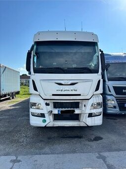 MAN TGX 24.480 valník, tandem poškodený motor