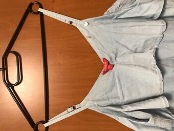 GUESS originál damske jeansove saty na ramienka M/L