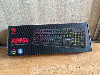 mechanická klávesnica Marvo (KG954EN-B, Outemu Blue)