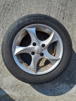 Predám 4 ks disky s pneu 175/65 R14