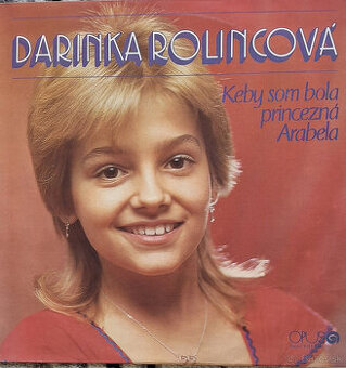 Retro gramofónová LP platňa Darinka Rolincová