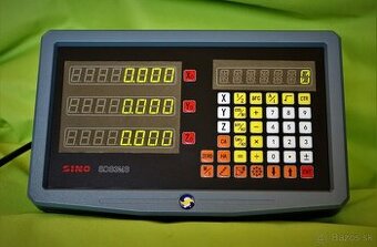 Digitálne 3 osé odmeriavanie na obrábacie stroje