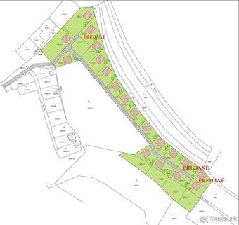 Ponuka pozemkov na IBV a rekreáciu Veľká Bytča od 344m2