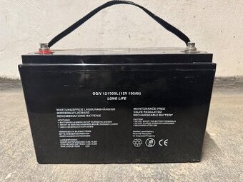 Batéria OGIV 12v/100Ah, longlife 10-12 rokov