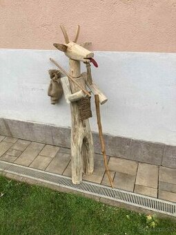 Drevený cap do záhrady