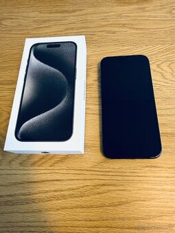 iPhone 15 Pro 128 GB, Black Titanium