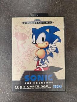 Predám Sonic na Sega Mega Drive