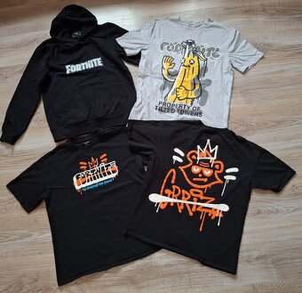 Nové chlapčenské/ pánske Fortnite mikiny a tričká 170/176, S