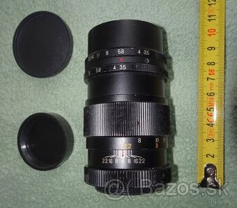 Predám manuál. objektív HANIMAR 135mm so závitom M42.