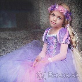 Rapunzel krásny detský kostým = ihneď k odberu - 1