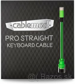 CableMod Pro Straight Keyboard Cable / Viper Green