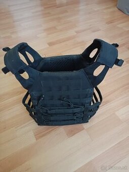 Airsoft čierna vesta