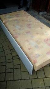 DVOJPOSTEĽ VÁĽANDA S ČELOM 2x80x200 cm