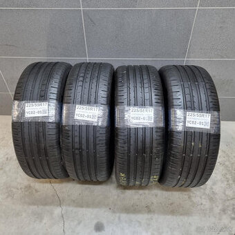 Letné pneumatiky 225/55 R17 CONTINENTAL DOT5021