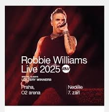Robbie Wiliams O2 Arena Praha 7.9.2025