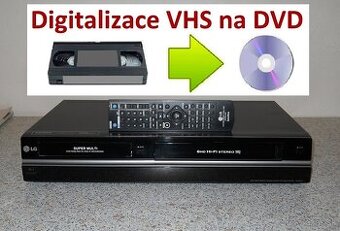 VHS-DVD rekordér LG-RC299H-Hdmi