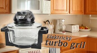 Elektrický teplovzdušný gril turbo TOP