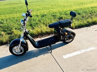 Elektrická kolobežka choper -skůtr 3000watů baterie 30ah